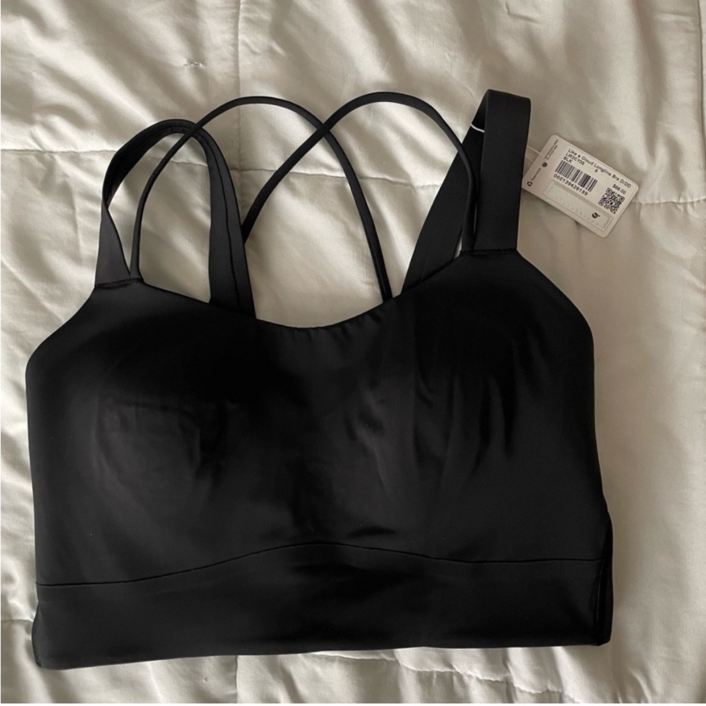 Lululemon like a cloud longline bra d/dd size 8 NWT